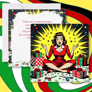 Funny Sarcastic Christmas Humor Card