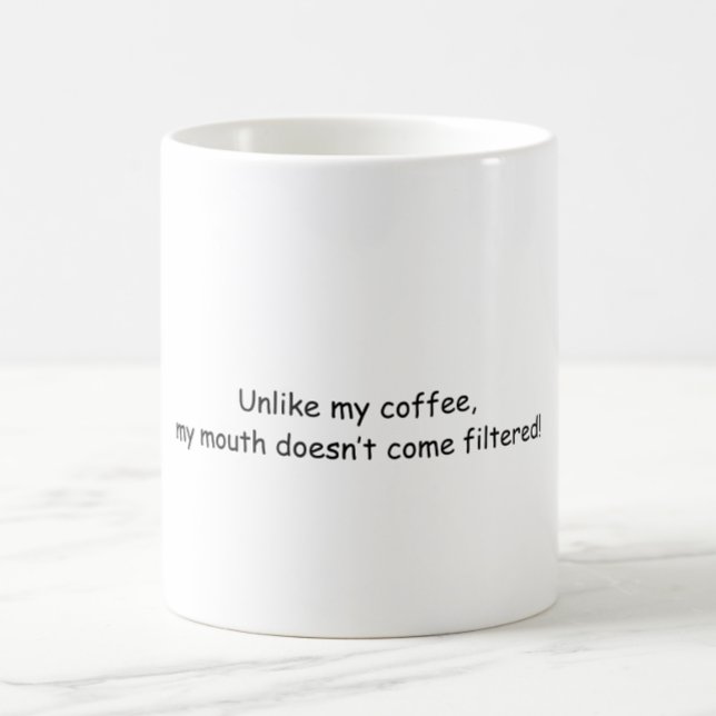 Funny Sarcastic Coffee Mug, Coffee Lover Gift Coffee Mug (Creator Uploaded)