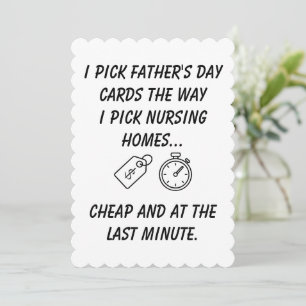 Funny Sarcastic Father'S Day Card for Dad