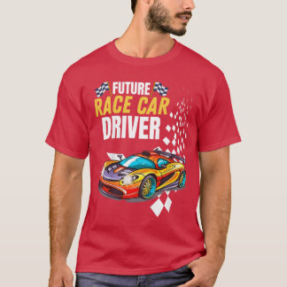 Funny Sarcastic Graphic Design Future Race Driver T-Shirt