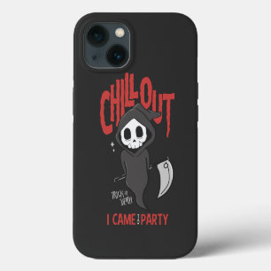 Funny Sarcastic Grim Reaper Halloween Party   iPhone 13 Case