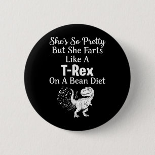 Funny Sarcastic Humour Saurus Quote 6 Cm Round Badge