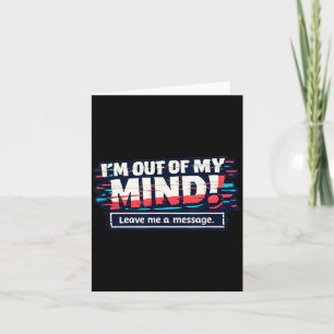 Funny Sarcastic Humourous Witty Quote Card