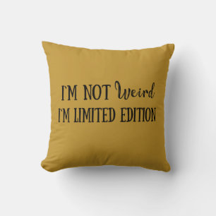 Funny sarcastic introvert quotes cushion