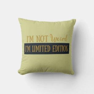 Funny sarcastic introvert quotes cushion