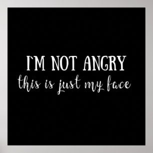 Funny sarcastic introvert quotes poster