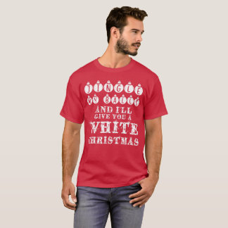 Funny Sarcastic Jingle My Balls White Christmas T-Shirt