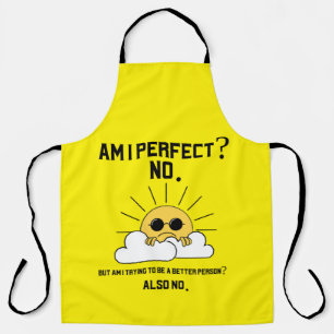 Funny Sarcastic Motivational Gift Apron
