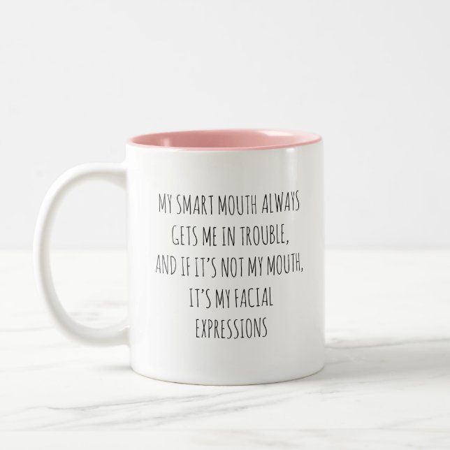 Funny Sarcastic Mug (Left)
