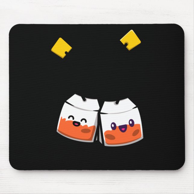 Funny Sarcastic Novelty Tea Long Sleeve Mouse Mat (Front)