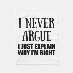 Funny Sarcastic Quotes Adult Humor Sarcasm Fleece Blanket
