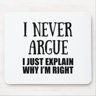 Funny Sarcastic Quotes Adult Humor Sarcasm Mouse Mat