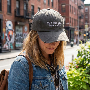 Funny Sarcastic Saying Sassy Cheeky Humour Lazy Embroidered Hat