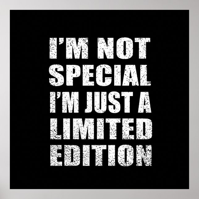 Funny sarcastic sayings adult humour introvert poster (Front)