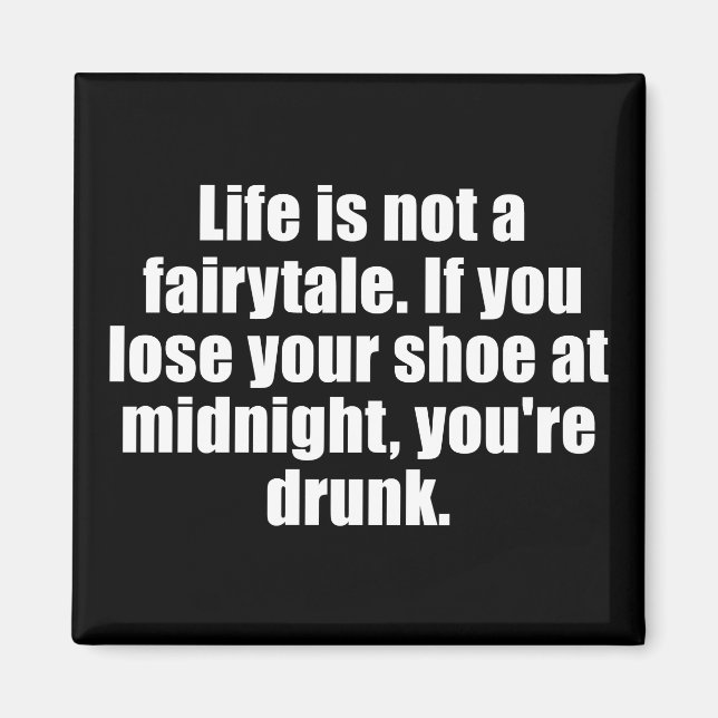 Funny sarcastic sayings famous quotes sarcasm magnet (Front)