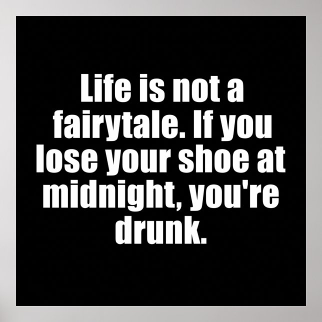 Funny sarcastic sayings famous quotes sarcasm poster (Front)