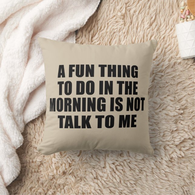 Funny sarcastic sayings introvert quotes cushion (Blanket)