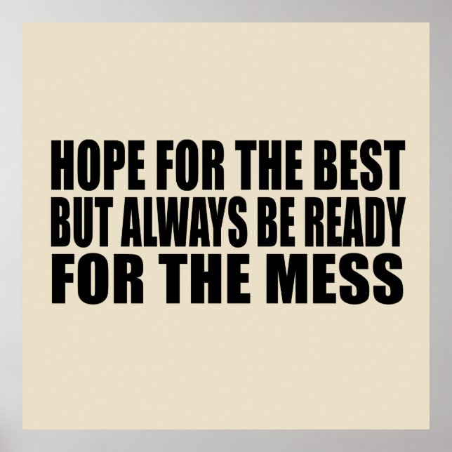 funny sarcastic sayings poster (Front)