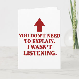 Funny Sarcastic Shirts   You Don’t Need to Explain Card