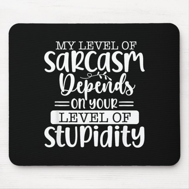 Funny Sarcastic Speak The Truth Offensive Quote Mouse Mat (Front)