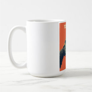 Funny Sarcastic Turtle Too Slow Poster - Ironic Mo Coffee Mug