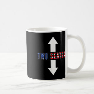 Funny Sarcastic Two Seater 4th Of July American Me Coffee Mug