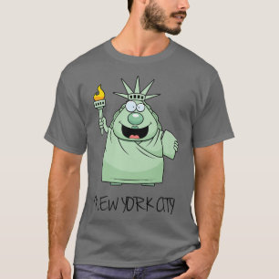 Funny Sarcastic USA New York Statue Of Liberty Car T-Shirt