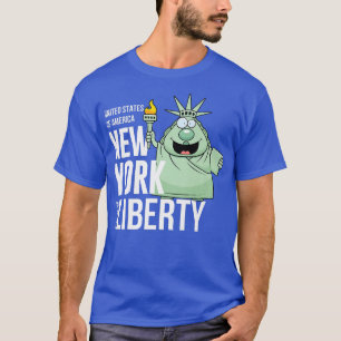 Funny Sarcastic USA New York Statue Of Liberty Car T-Shirt