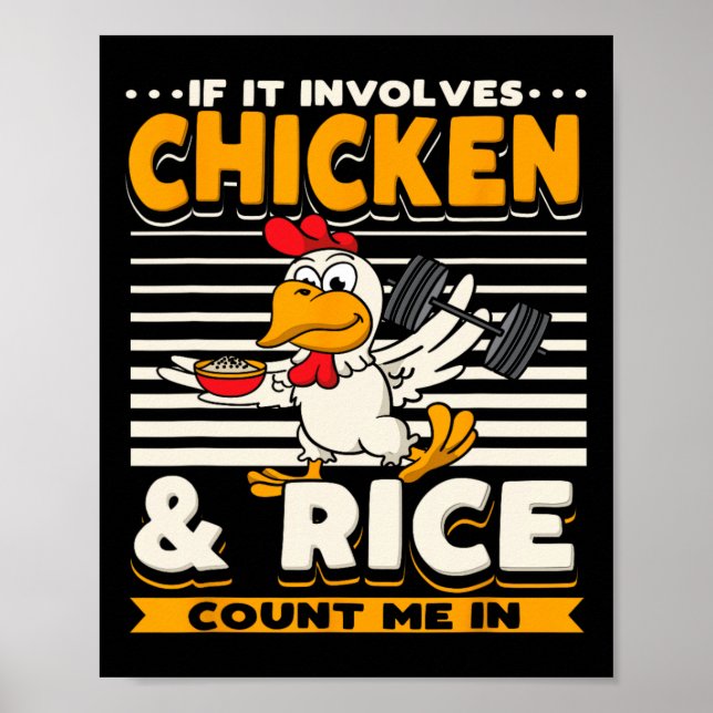 Funny Sarcastic Weight-lifting Bodybuilding Fitnes Poster (Front)