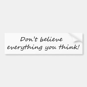 Funny sarcastic witty bumperstickers novelty gifts bumper sticker