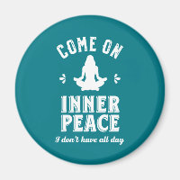 Funny Sarcastic Yoga Meditation Inner Peace Zen