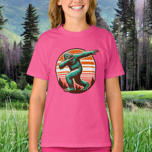 Funny Sasquatch Bigfoot Dabbing Personalised T-Shirt
