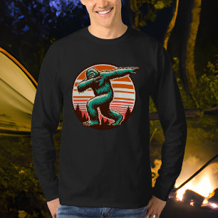 Funny Sasquatch Bigfoot Dabbing Personalised T-Shirt