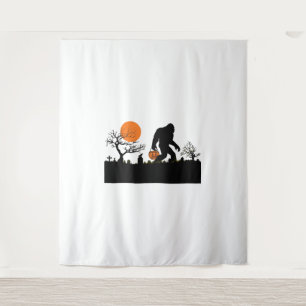 Funny Sasquatch Bigfoot Halloween Costume T-shirt Tapestry