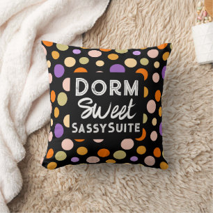 Funny Sassy girls Dorm room  Cushion