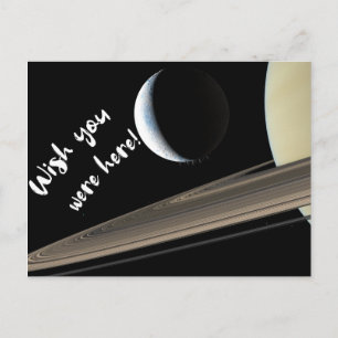 Funny Saturn Postcard