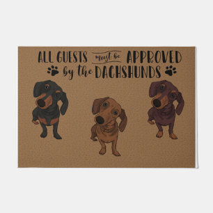 Funny Sausage Dog Doormat - Dog Lover Gift 