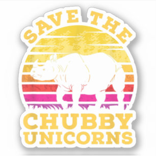 Funny Save The Chubby Unicorns Zoo Keeper