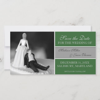 Funny Save the Date Announcements {Green}