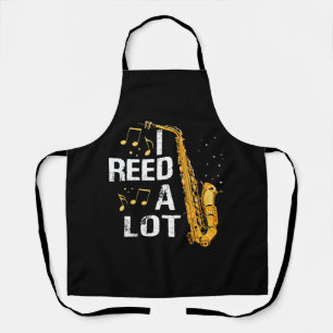 Funny Saxophone Apron