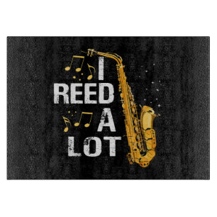 Funny Saxophone Cutting Board