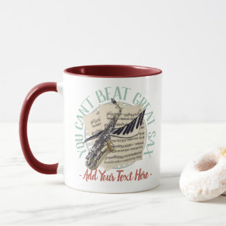 Funny Saxophone Player Mug
