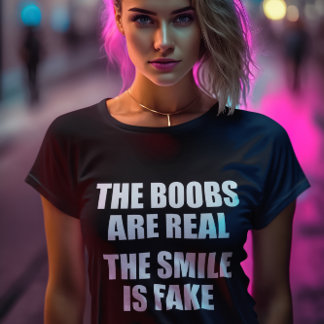 Funny Saying About Real vs Fake T-Shirt