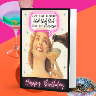 Funny Saying Birthday Card Woman Best Friend Sassy