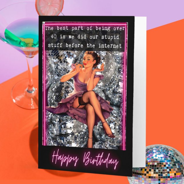 Funny Saying Birthday Card Woman Best Friend Sassy (Creator Uploaded)