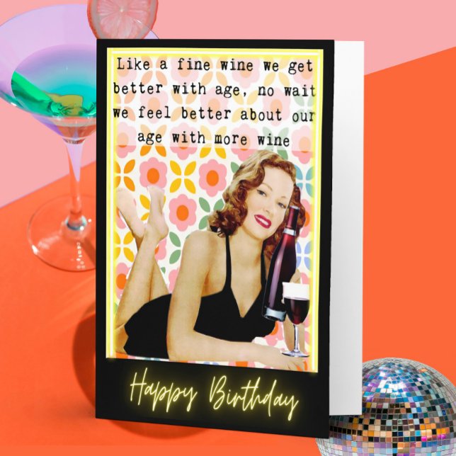 Funny Saying Birthday Card Woman Best Friend Sassy (Creator Uploaded)