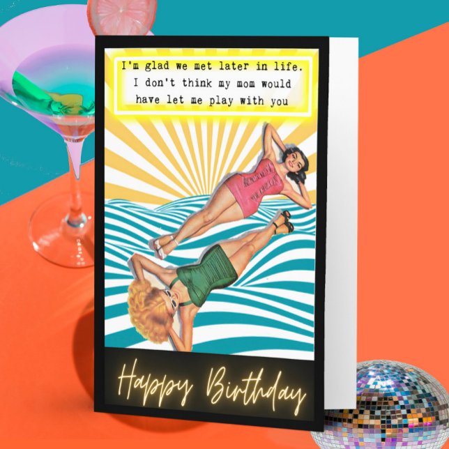 Funny Saying Birthday Card Woman Best Friend Sassy (Creator Uploaded)