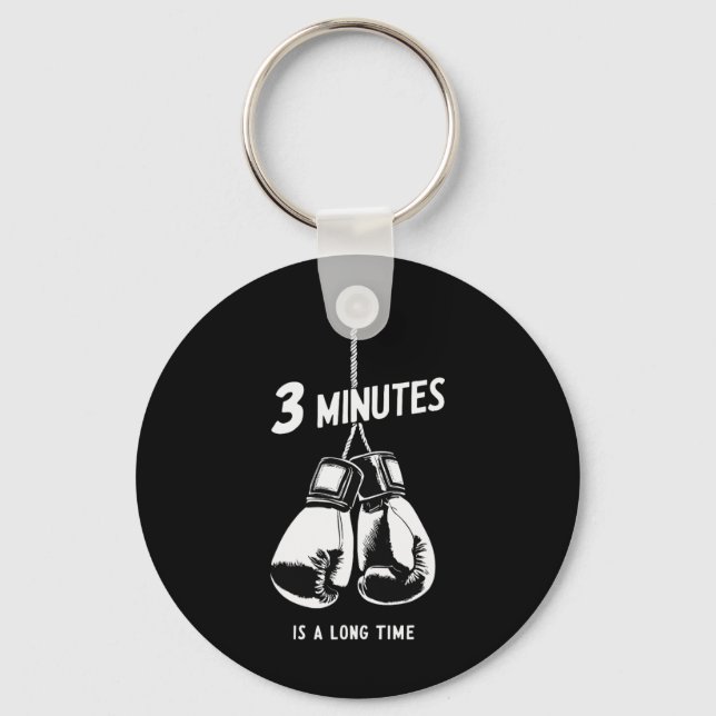 Funny Saying Boxing Kickboxing Boxing Lover Boxer  Key Ring (Front)