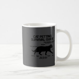 Funny Saying Cat Owner Petting Guide Cat Lover Gif Coffee Mug
