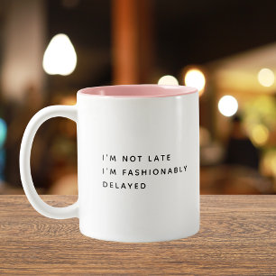 Funny Saying Coworker Fashion Lad Two-Tone Coffee Mug